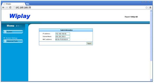 How to Access the Web Interface to Change Unit's IP Address