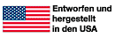 Entwickelt und hergestellt in den U.S.A.